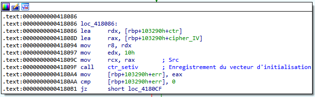 IDA: ctr_setiv setting the IV for CTR mode